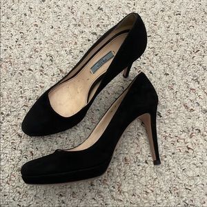 Authentic suede Prada heels size 37